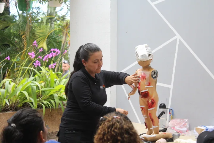 Entrenamiento de brigada de emergencia Acttura